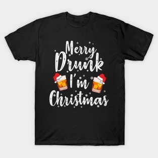 Merry Drunk I'm Christmas T-Shirt